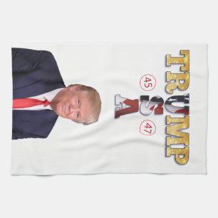 Linge De Cuisine Trump Presidential 💪 Gold