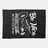 Linge De Cuisine Trumpets - Vanne à crampe (Horizontal)