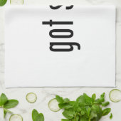 Linge De Cuisine tu as une âme ? (Plié)