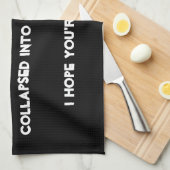 Linge De Cuisine Tu l'as effondré ! Humour de physique quantique (Quart Plié)