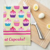 Linge De Cuisine Tu M'As Eu À Cupcake (Quart Plié)