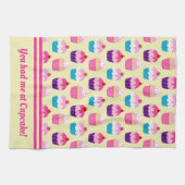 Linge De Cuisine Tu M'As Eu À Cupcake (Horizontal)