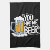 Linge De Cuisine Tu M'As Eu À La Bière (Vertical)