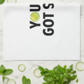 Linge De Cuisine Tu Viens D'Être Servi (Plié)