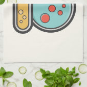 Linge De Cuisine Tube d'essai de chimie et bécher (Plié)