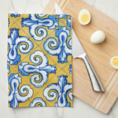 Linge De Cuisine Tuile espagnole (Quart Plié)