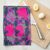 Linge De Cuisine Tulipbulbs Roses (Quart Plié)