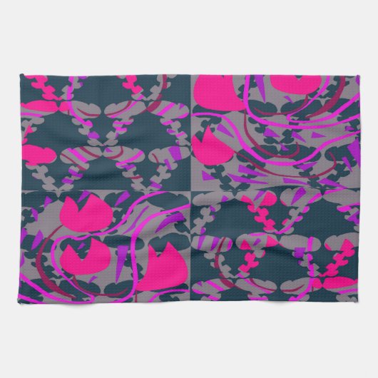 Linge De Cuisine Tulipbulbs Roses (Horizontal)