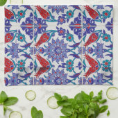 Linge De Cuisine Tulipe élégante et fleurs florales Roses Photograp (Plié)