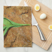 Linge De Cuisine Tulipe jaune et rouge (Quart Plié)