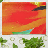 Linge De Cuisine Tulipe orange (Plié)
