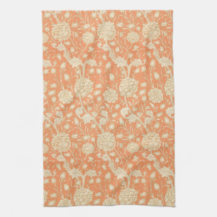 Linge De Cuisine Tulipe sauvage de William Morris, Art floral orang