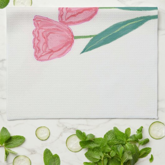 Linge De Cuisine Tulipes (Plié)