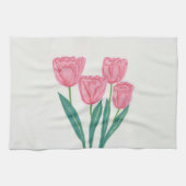 Linge De Cuisine Tulipes (Horizontal)