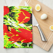 Linge De Cuisine Tulipes (Quart Plié)