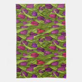 Linge De Cuisine Tulipes (Vertical)