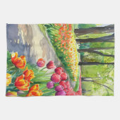 Linge De Cuisine Tulipes dans le parc (Horizontal)