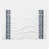 Linge De Cuisine Tulipes en bleu Delft (Horizontal)