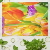 Linge De Cuisine Tulipes Enchantant (Plié)