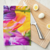 Linge De Cuisine Tulipes Enchanter 14 (Quart Plié)