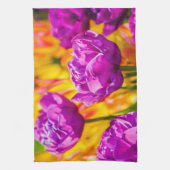 Linge De Cuisine Tulipes Enchanter Violet (Vertical)