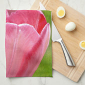 Linge De Cuisine Tulipes roses (Quart Plié)