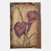 Linge De Cuisine Tulipes rouges II (Vertical)