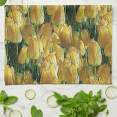 Linge De Cuisine Tulips Sunshine Yellow (Plié)