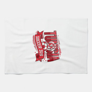 Linge De Cuisine Tunisie Football 2026 Football Gras Pays Typograph