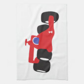 Linge De Cuisine Turbo voiture de course (Vertical)