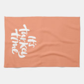 Linge De Cuisine Turquie moderne Heure Thanksgiving Dîner Lettres T (Horizontal)