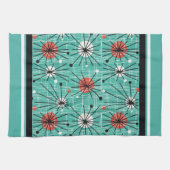 Linge De Cuisine Turquoise atomique (Horizontal)