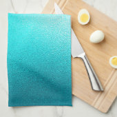 Linge De Cuisine Turquoise Chic Aqua Blue (Quart Plié)