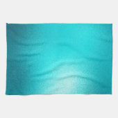 Linge De Cuisine Turquoise Chic Aqua Blue (Horizontal)