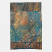 Linge De Cuisine Turquoise Cooper Patina Turquoise (Vertical)