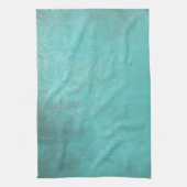 Linge De Cuisine Turquoise d'impression Vintage rustique | Serviett (Vertical)