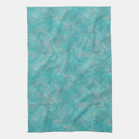 Linge De Cuisine Turquoise du sud-ouest (Vertical)