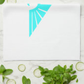 Linge De Cuisine Turquoise Thunderbird (Plié)