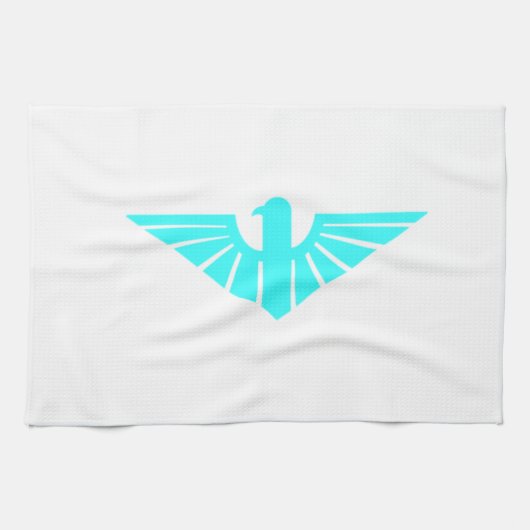 Linge De Cuisine Turquoise Thunderbird (Horizontal)