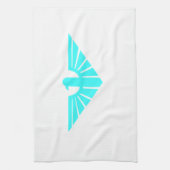 Linge De Cuisine Turquoise Thunderbird (Vertical)