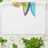 Linge De Cuisine Turtle on surfboard (Plié)