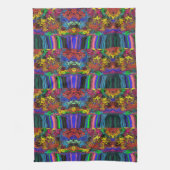 Linge De Cuisine Twirlers colorés Abstraits / Poussés / Demi-Pots / (Vertical)