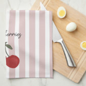 Linge De Cuisine Two Red Cherries Illustration | Cute Fruit Art  (Quart Plié)