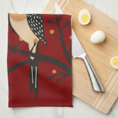 Linge De Cuisine Two Turtle Doves Cut-Out Stencil Retro Style 7 (Quart Plié)