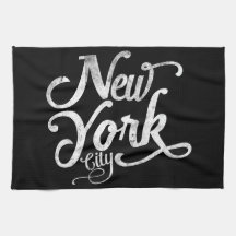 Typographie de cru de New York City