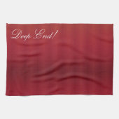 Linge De Cuisine Typographie de script amusant (Horizontal)