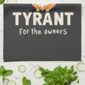 Linge De Cuisine Tyran Minuscule (Plié)