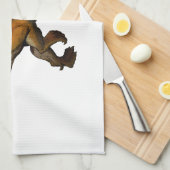 Linge De Cuisine Tyrannosaurus Rex exécutant T-Rex (Quart Plié)