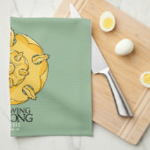 Linge De Cuisine Tyrell Sigil - Forte croissance (Quart Plié)