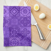 Linge De Cuisine Ube Halaya Violet (Quart Plié)